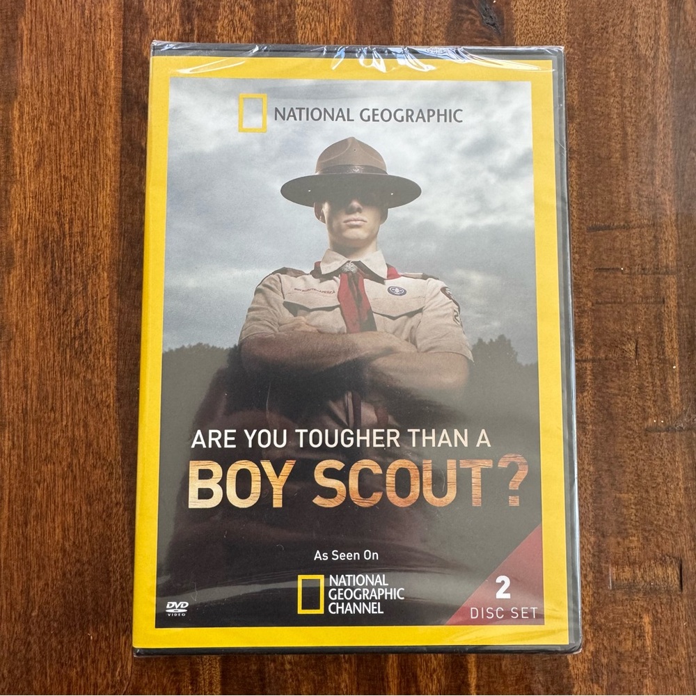 National Geographic Are You Tougher Than A Boy Scout 2 Disc DVD 📀 Set
